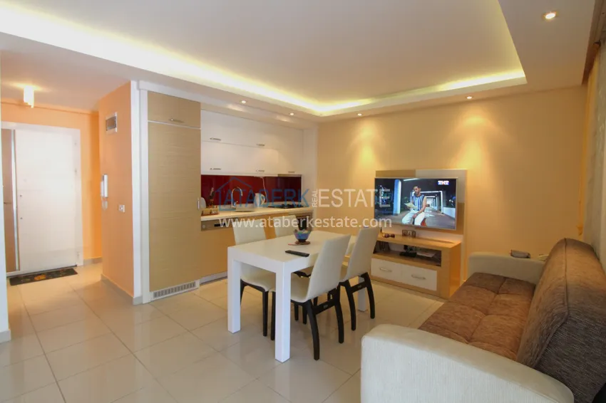 Purchase  2+1 apartment on the first line in Kestel - garden duplex with furniture  3 