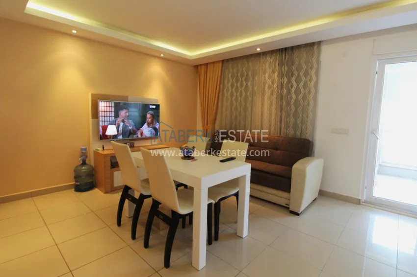 Purchase  2+1 apartment on the first line in Kestel - garden duplex with furniture  4 