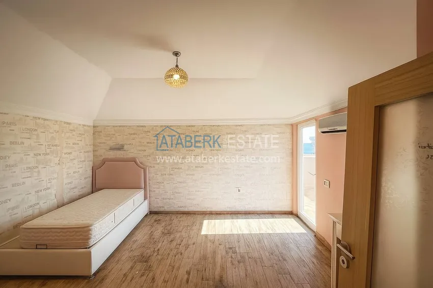 Purchase Property for a residence permit in Alanya - 4+1 penthouse duplex in Tosmur with panoramic views 8 