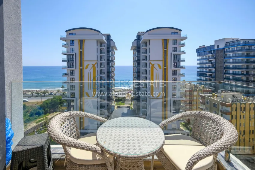 Purchase Apartment 1+1 on the beachfront in Mahmutlar — furnished and with panoramic sea views 12