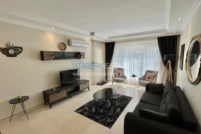 Purchase  Furnished 2+1 apartment in Mahmutlar - suitable for citizenship 2 