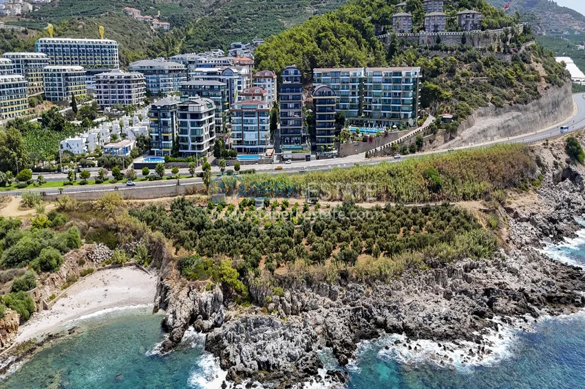 1+1 apartment on the first line in Kargicak - premium complex 3 