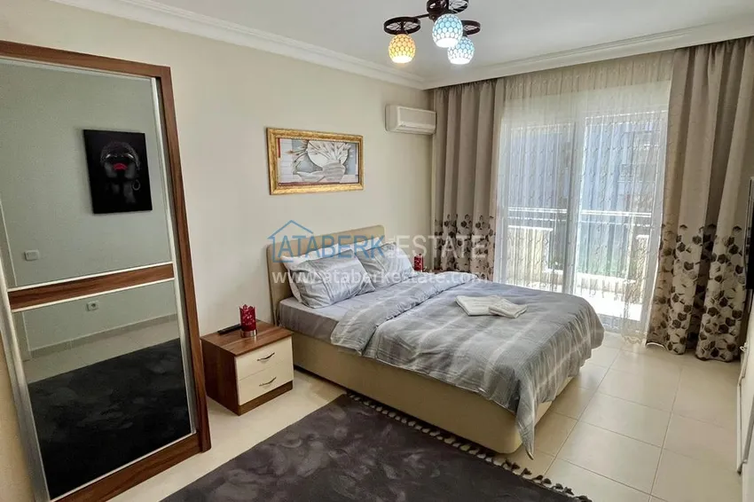 Purchase  Furnished 2+1 apartment in Mahmutlar - suitable for citizenship 6 