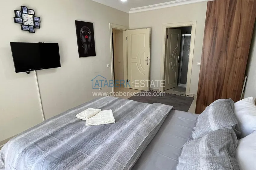Purchase  Furnished 2+1 apartment in Mahmutlar - suitable for citizenship 8 