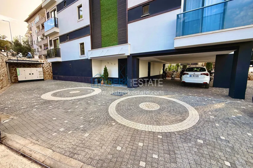 1+1 apartment in Oba, Alanya — partially furnished 10 