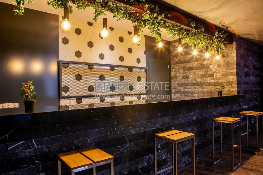 Apartment 1+1 in the center of Alanya for a residence permit - luxury residence 250 meters from Cleopatra Beach 11 