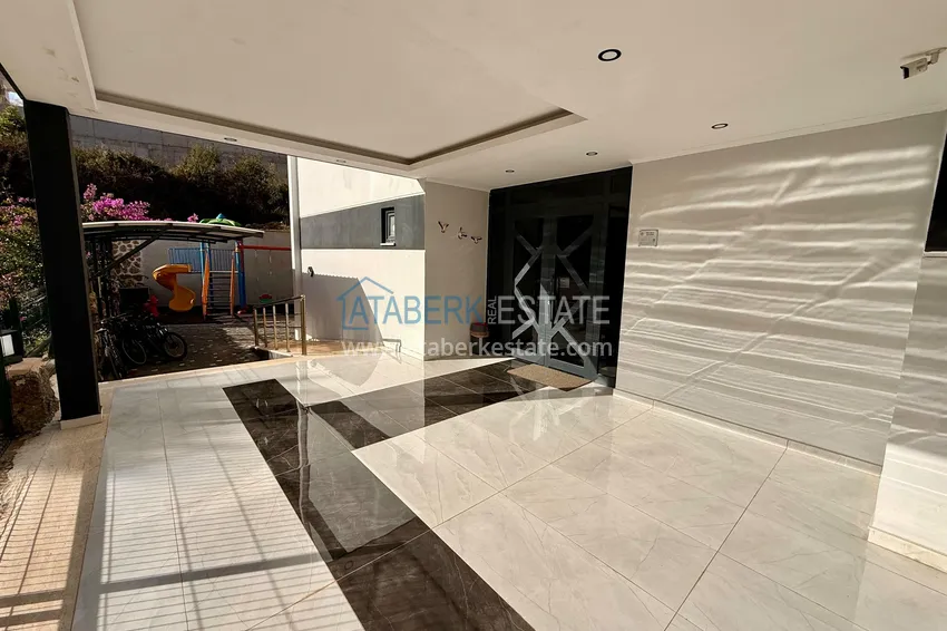 1+1 apartment in Oba, Alanya — partially furnished 13 