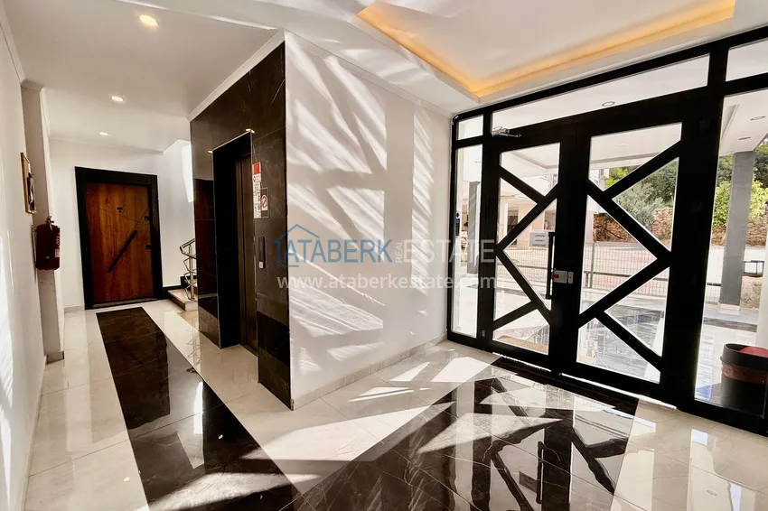 1+1 apartment in Oba, Alanya — partially furnished 14 