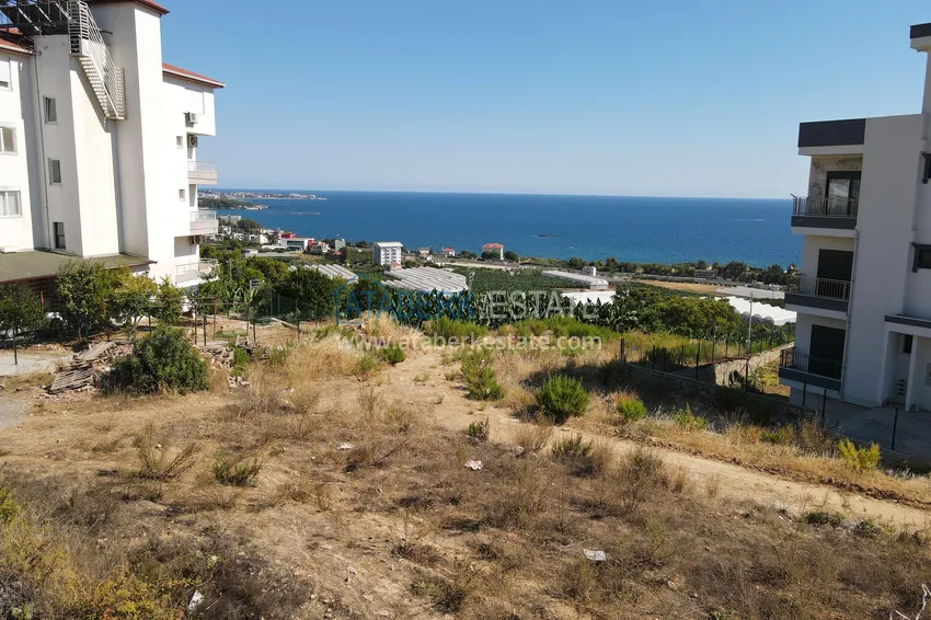 Land in Alanya, Incekum district - for the construction of a villa with sea view 3 