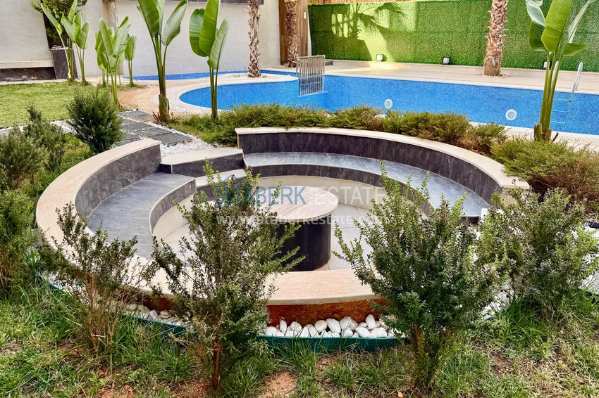 1+1 apartment in Oba, Alanya — partially furnished 4 