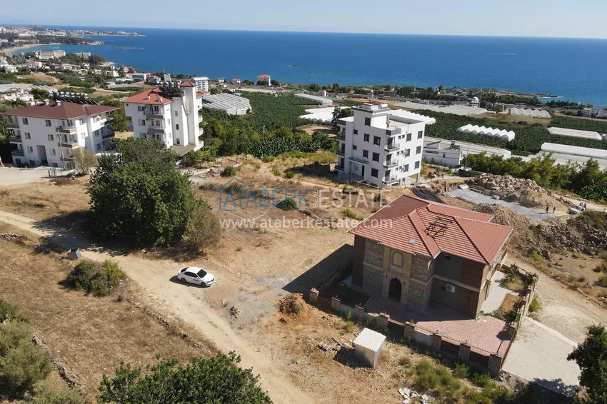 Land in Alanya, Incekum district - for the construction of a villa with sea view 6 