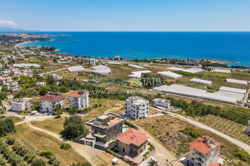Land in Alanya, Incekum district - for the construction of a villa with sea view 8 