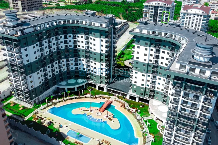 2+1 apartment in Mahmutlar - furnished, with sea view 1 