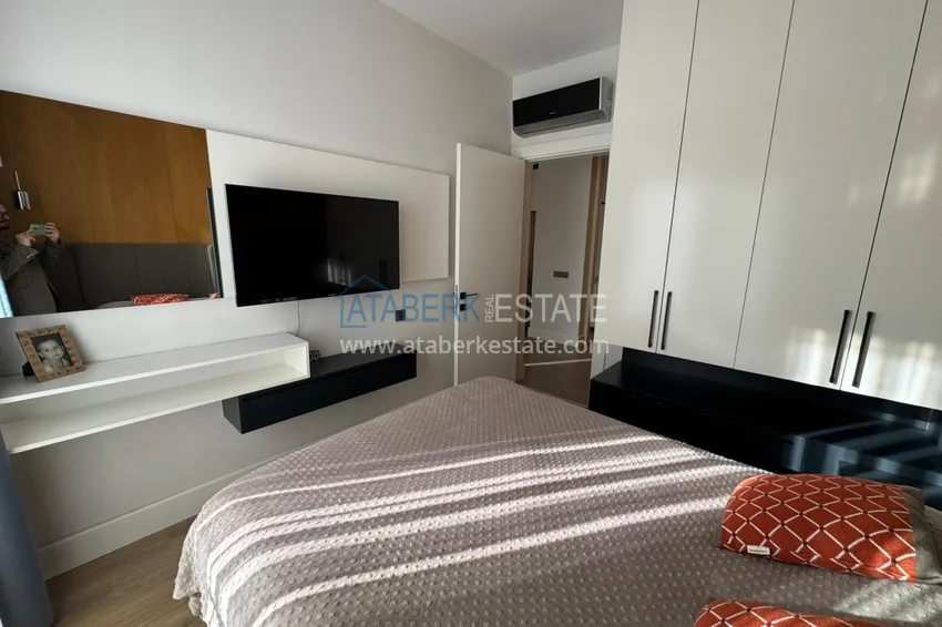 Purchase  Apartment 1+1 in the center of Alanya for a residence permit - luxury residence 250 meters from Cleopatra Beach 14 