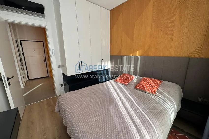 Purchase  Apartment 1+1 in the center of Alanya for a residence permit - luxury residence 250 meters from Cleopatra Beach 15 