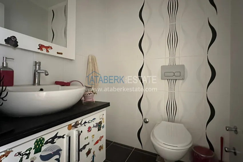 Purchase  3+1 apartment for a residence permit in the center of Alanya - Cleopatra beach area 15 