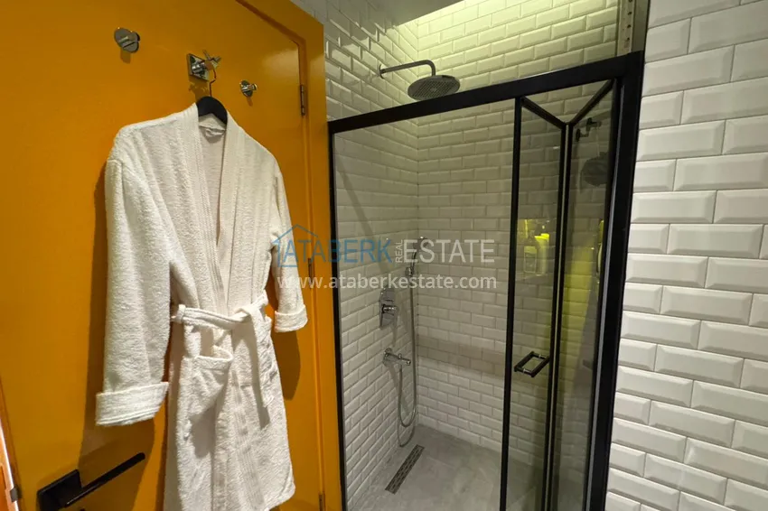 Purchase  Apartment 1+1 in the center of Alanya for a residence permit - luxury residence 250 meters from Cleopatra Beach 17 