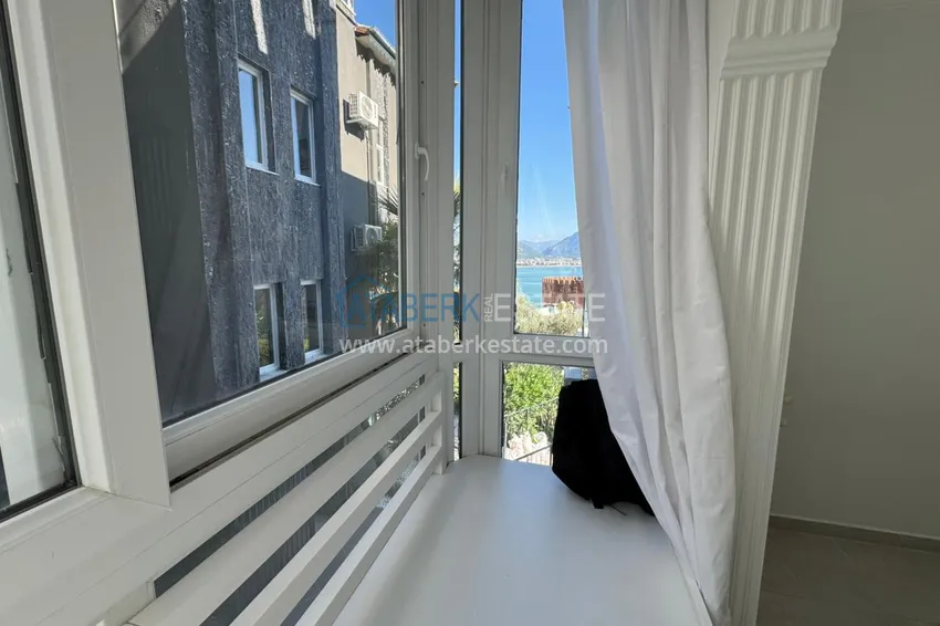 Purchase 1+1 apartment in the center of Alanya, Kale Peninsula - furnished and with panoramic sea views 20 