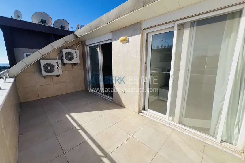 Purchase Penthouse 5+1 in Avsallar from the owner - duplex with furniture and sea views 23