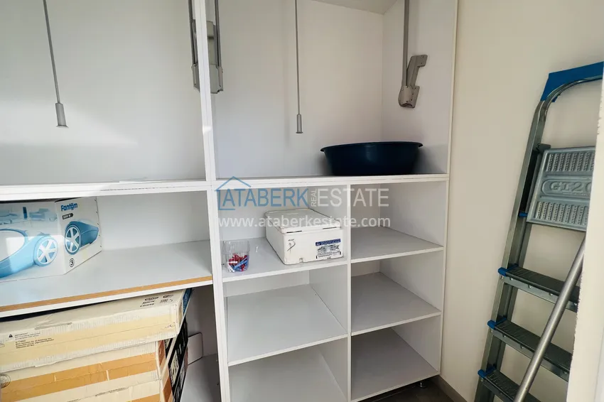 Purchase Penthouse 5+1 in Avsallar from the owner - duplex with furniture and sea views 25