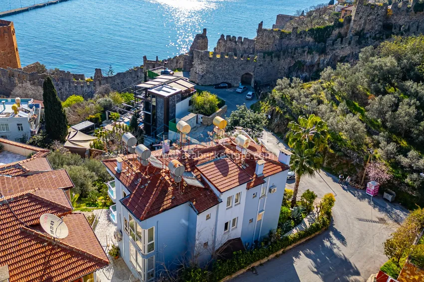 1+1 apartment in the center of Alanya, Kale Peninsula - furnished and with panoramic sea views 2 