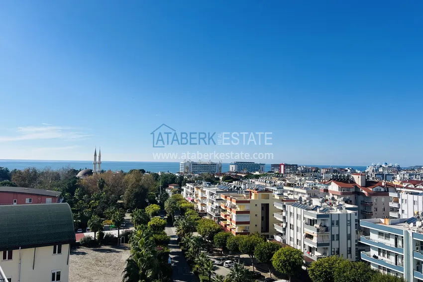 Purchase Penthouse 5+1 in Avsallar from the owner - duplex with furniture and sea views 36