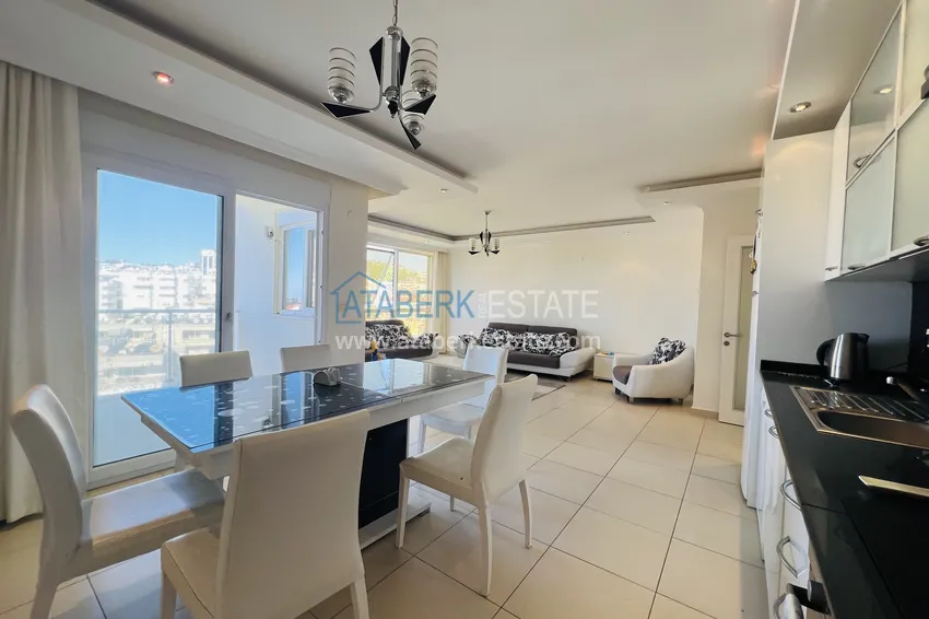 Purchase Penthouse 5+1 in Avsallar from the owner - duplex with furniture and sea views 7