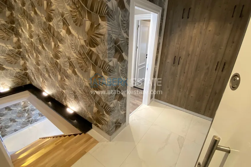 Purchase 4+1 garden duplex in the center of Alanya — property for citizenship 13