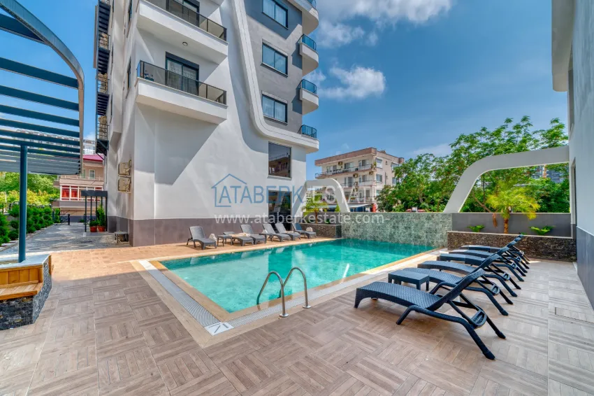 1+1 apartment for rent in Mahmutlar — furnished, near the sea A5 5 