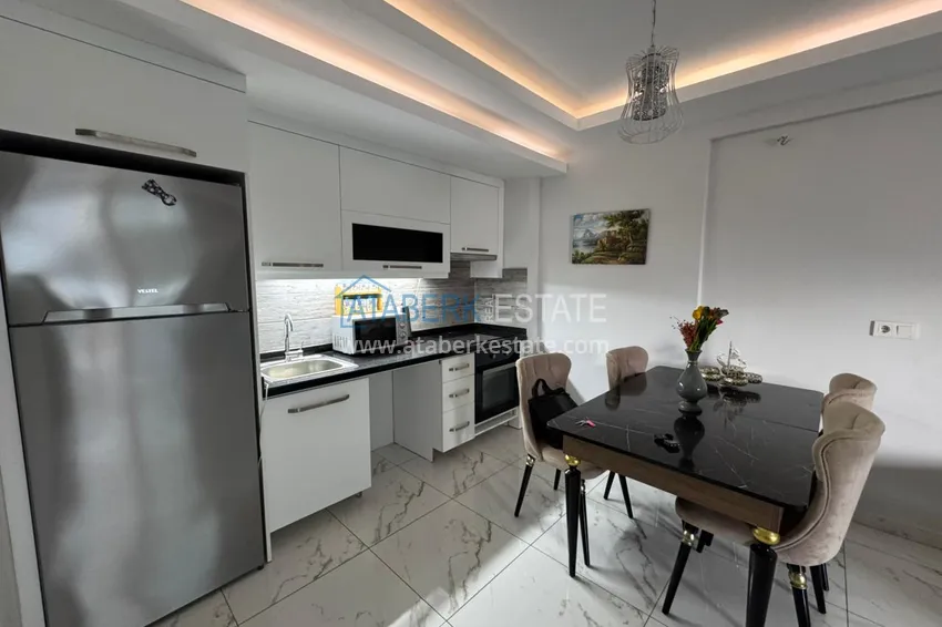 Purchase One bedroom apartment 83 m2 with furniture and a glazed balcony in the center of Mahmutlar - directly from the owner 11 