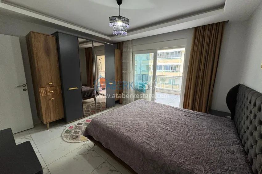 Purchase One bedroom apartment 83 m2 with furniture and a glazed balcony in the center of Mahmutlar - directly from the owner 14 