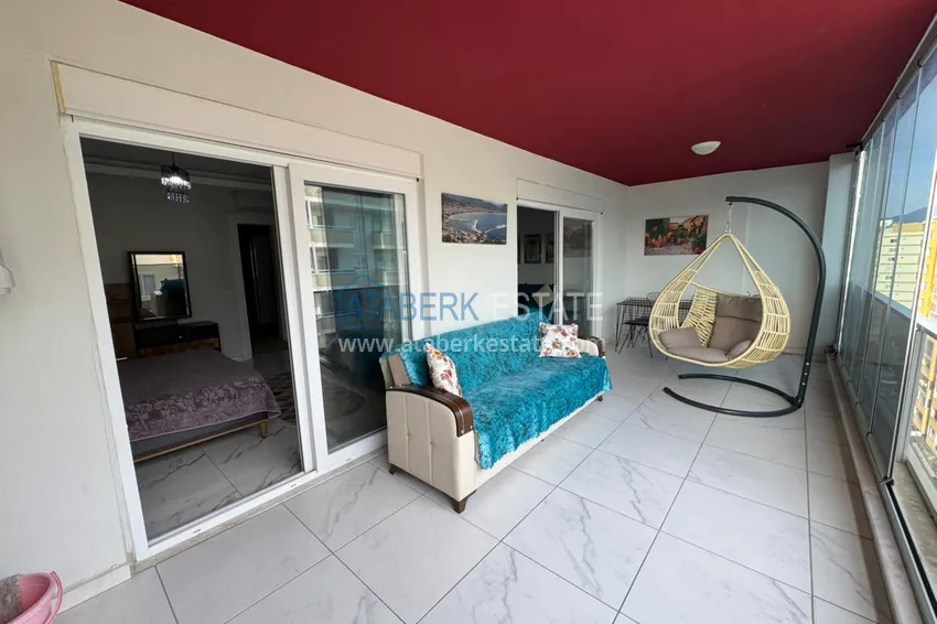 Purchase One bedroom apartment 83 m2 with furniture and a glazed balcony in the center of Mahmutlar - directly from the owner 17 