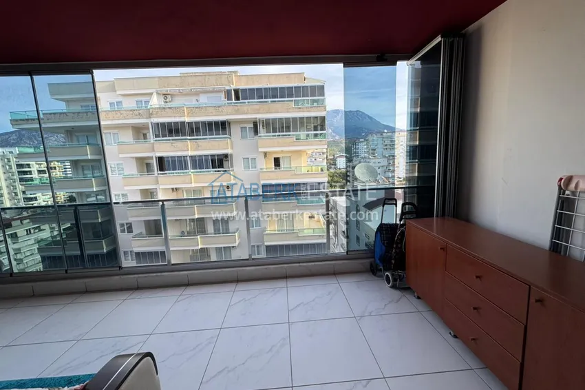 Purchase One bedroom apartment 83 m2 with furniture and a glazed balcony in the center of Mahmutlar - directly from the owner 21 