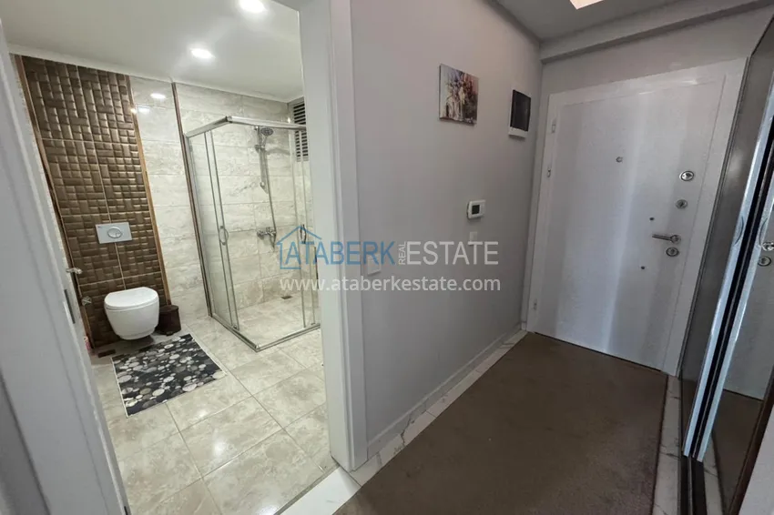 Purchase One bedroom apartment 83 m2 with furniture and a glazed balcony in the center of Mahmutlar - directly from the owner 2 