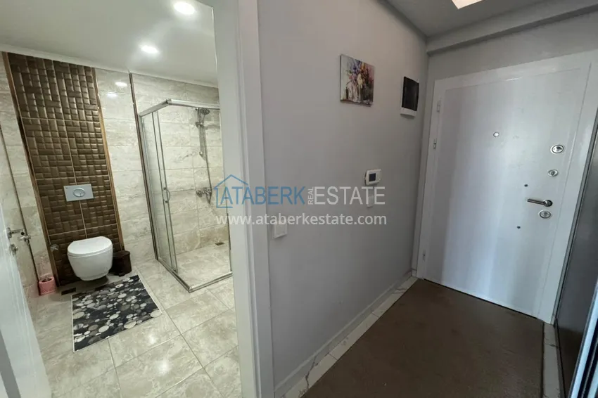 Purchase One bedroom apartment 83 m2 with furniture and a glazed balcony in the center of Mahmutlar - directly from the owner 4 