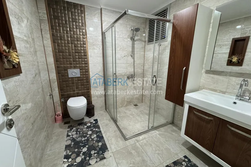 Purchase One bedroom apartment 83 m2 with furniture and a glazed balcony in the center of Mahmutlar - directly from the owner 5 