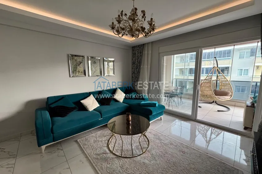Purchase One bedroom apartment 83 m2 with furniture and a glazed balcony in the center of Mahmutlar - directly from the owner 9 