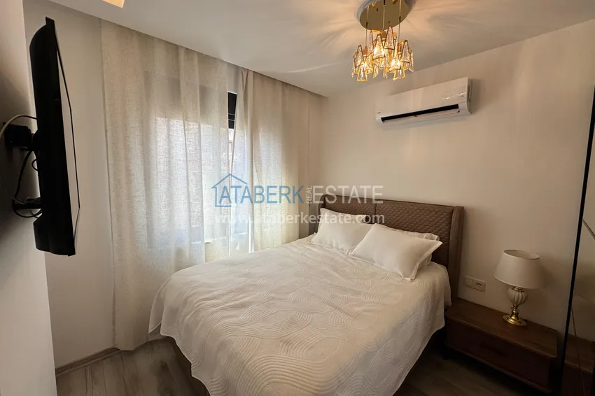 Purchase  3+1 apartment in the center of Alanya, Keykubat beach area — single-level with furniture  10 