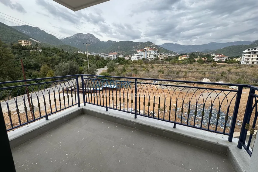 Purchase 1+1 apartment with mountain views in Alanya, Oba district 11 