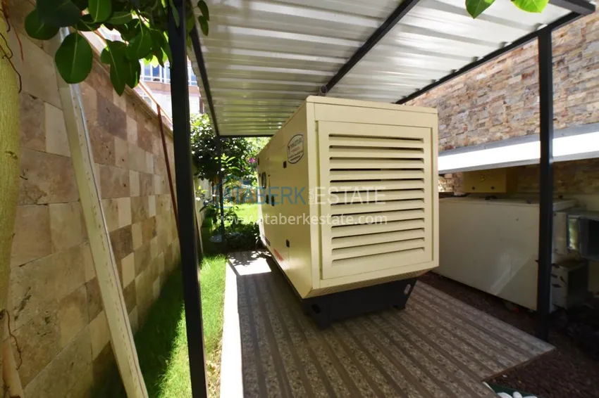 3+1 apartment in the center of Alanya, Keykubat beach area — single-level with furniture  14 