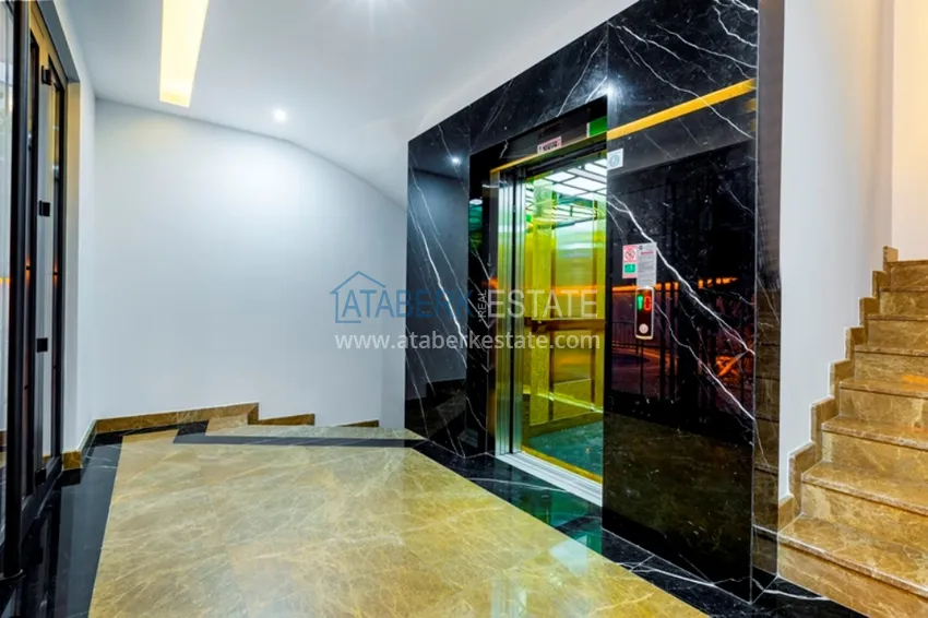 3+1 apartment in the center of Alanya, Keykubat beach area — single-level with furniture  15 