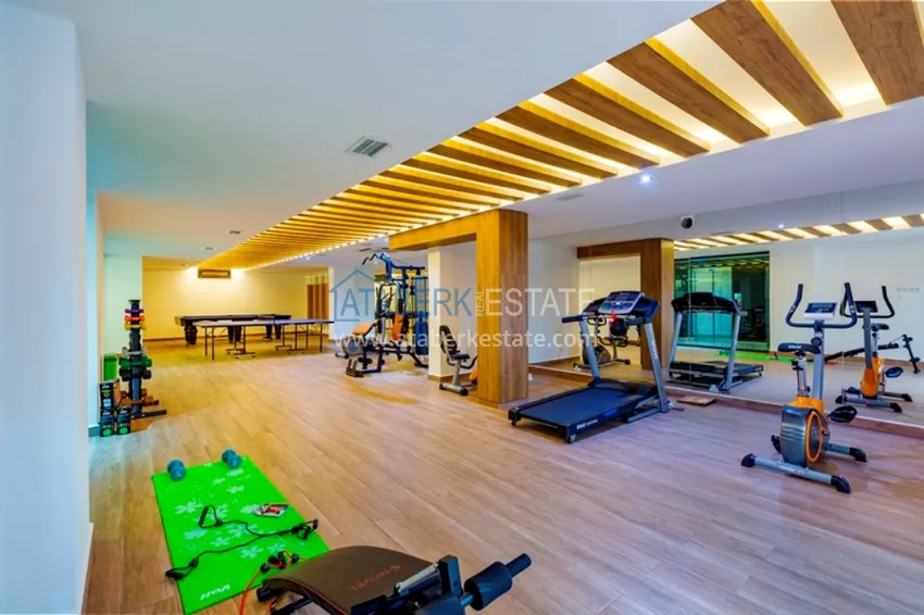 3+1 apartment in the center of Alanya, Keykubat beach area — single-level with furniture  16 