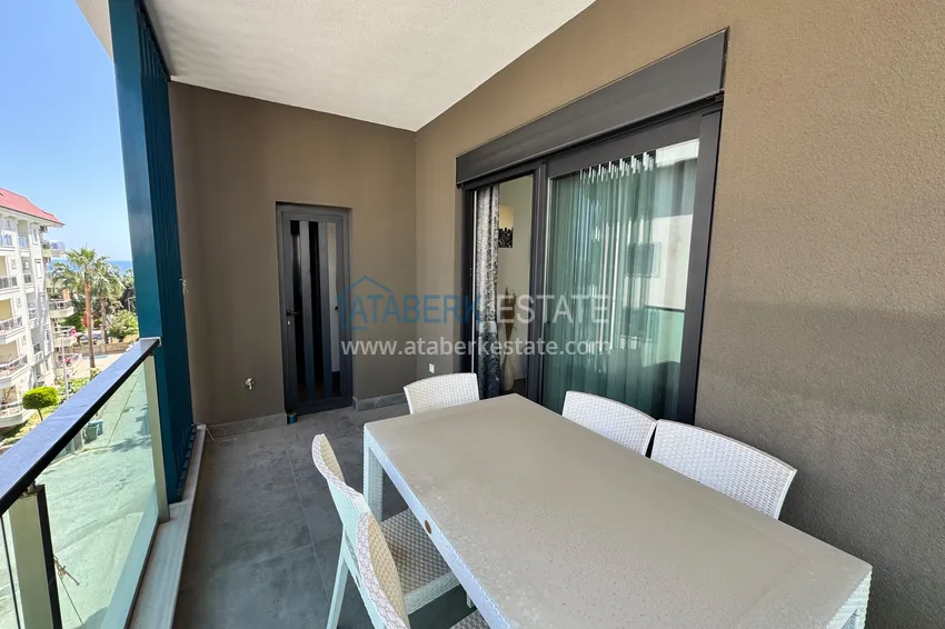 Purchase  3+1 apartment in the center of Alanya, Keykubat beach area — single-level with furniture  17 