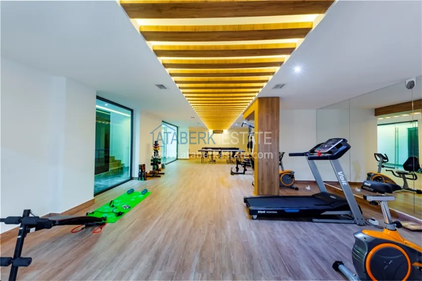 3+1 apartment in the center of Alanya, Keykubat beach area — single-level with furniture  17 