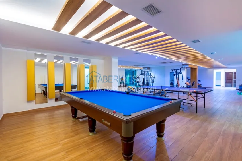 3+1 apartment in the center of Alanya, Keykubat beach area — single-level with furniture  18 