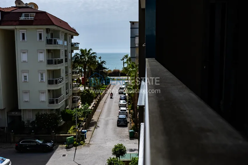 Purchase  3+1 apartment in the center of Alanya, Keykubat beach area — single-level with furniture  18 