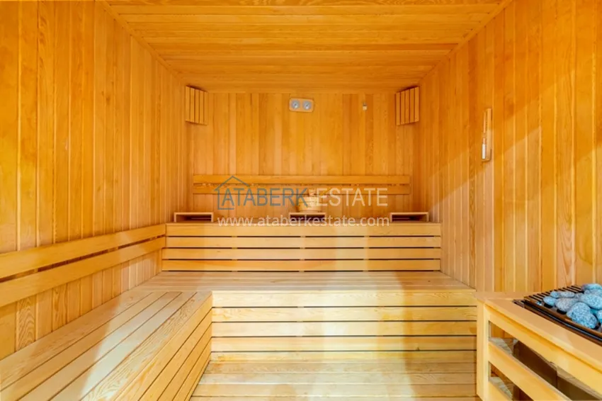 3+1 apartment in the center of Alanya, Keykubat beach area — single-level with furniture  20 