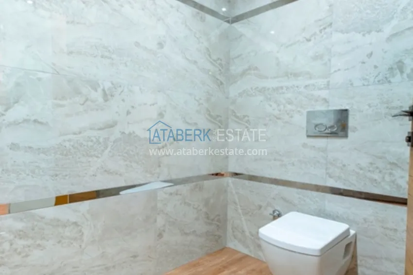 3+1 apartment in the center of Alanya, Keykubat beach area — single-level with furniture  24 