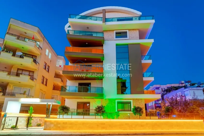 3+1 apartment in the center of Alanya, Keykubat beach area — single-level with furniture  4 