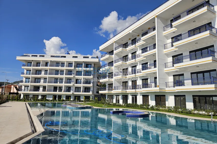 1+1 apartment with mountain views in Alanya, Oba district 4 